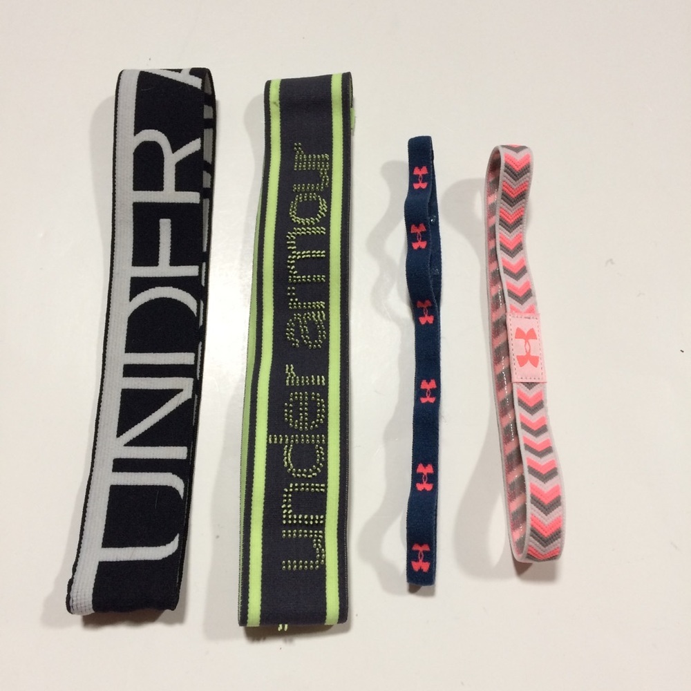 Set of 4 Under Armour Headbands